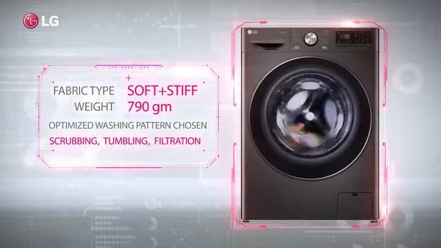 LG Washing Machine with AI DD Technology for better Fabric protection смотреть онлайн