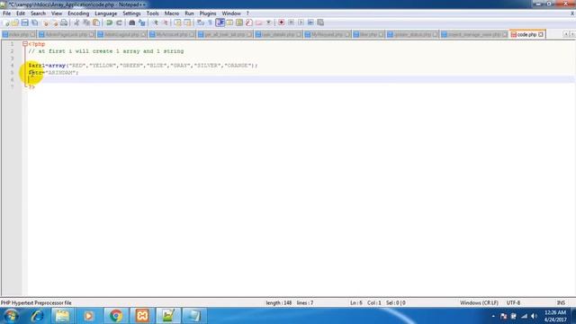 Most Helpful Array String Application in PHP with BEST example смотреть онлайн
