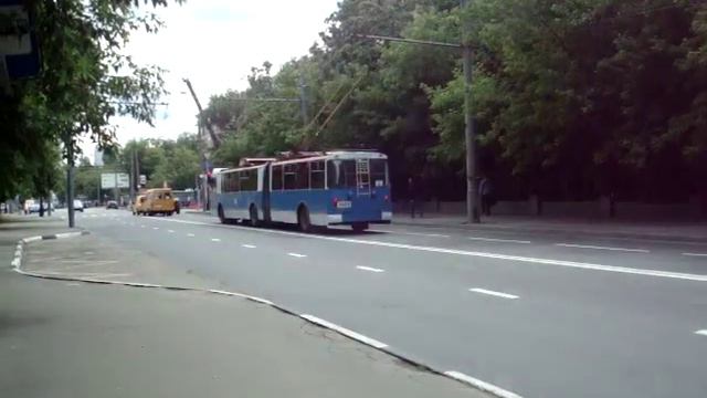 московский троллейбус № 3605 маршрут 2 смотреть онлайн