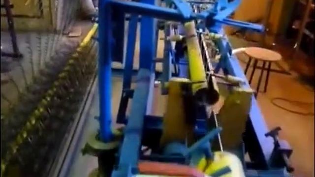 Станок для производства сетки рабица АСУ-174м смотреть онлайн