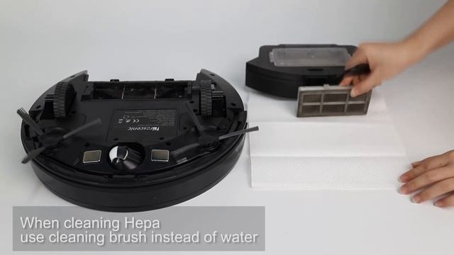 Proscenic 850T Robot Vacuum Cleaner| How to clean the dust bin and filter смотреть онлайн