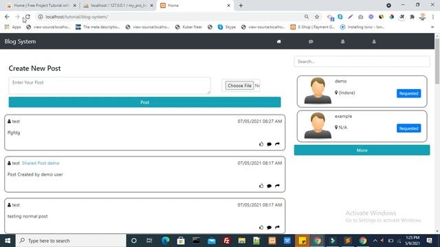 blog management system project in php | blogging system in php | Part 23 (4 of 4) Hindi смотреть онлайн