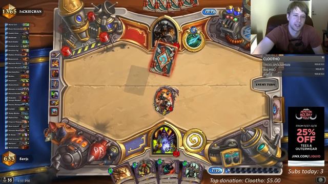 Hearthstone: Wait, is this CONTROL hunter?! (GOTD #5/Intro) смотреть онлайн