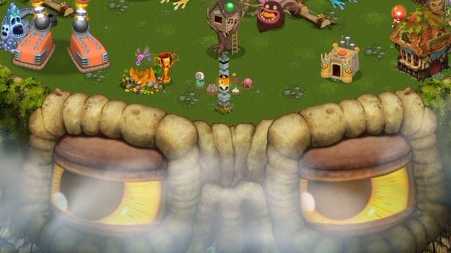 открыл глаза острову растений в My Singing Monsters