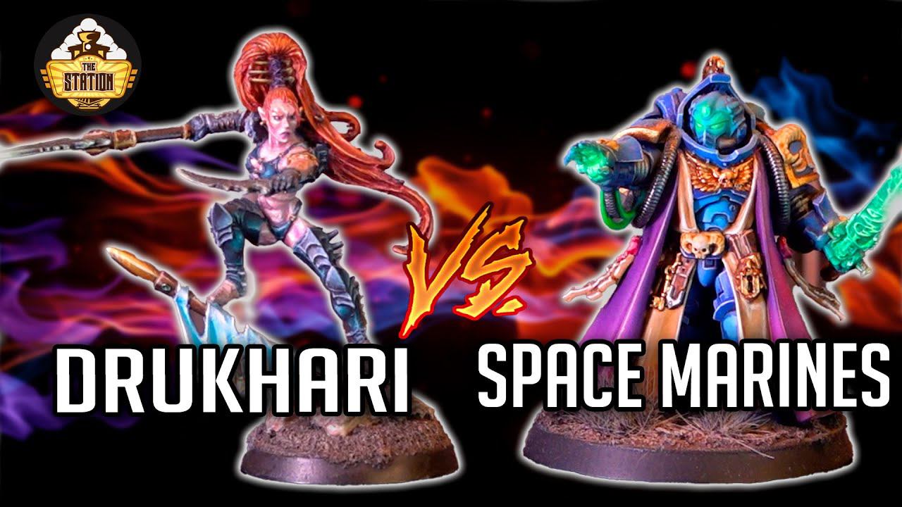 Drukhari Vs Space Marines I Battlereport | 2000pts I Warhammer 40000