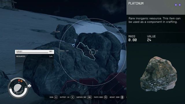 The Starfield Explorer - Tau Ceti VIII-d - (4K Max Settings - 100% Surveyed) - Landing 91