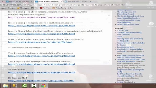 How To Mod The Sims 4: Pregnancy length mod & Inteen mod смотреть онлайн