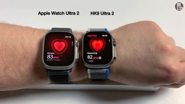 HK9 Ultra 2 SmartWatch vs Original Apple Watch Ultra 2 - SENSORS TEST! (watchOS 10, 2GB Storage) смотреть онлайн