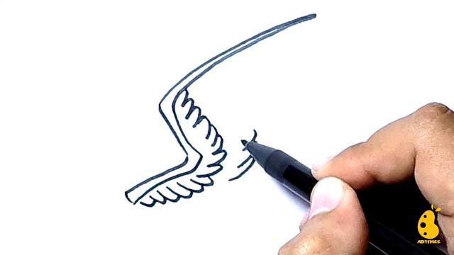 How to Draw Wings | Drawing Wings Step by Step | Drawing Easy смотреть онлайн