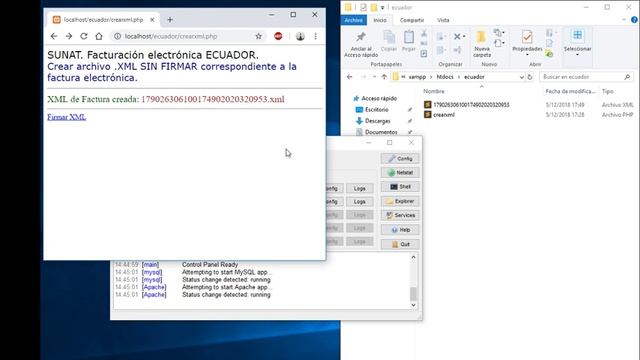 Codigo fuente php - crear xml de factura electrónica ecuador смотреть онлайн