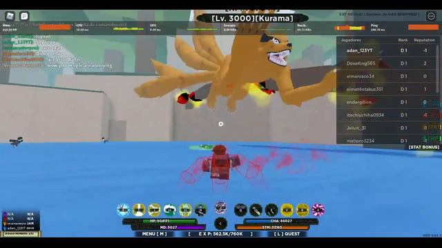 9 Tails Spawn Shinobi life 2 Kurama ( 9 Colas spawn kurama) смотреть онлайн