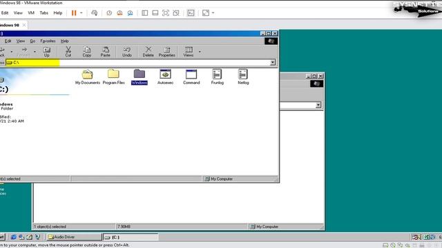 How to Install Audio and USB Drivers in Windows 98 in VMware | SYSNETTECH Solutions смотреть онлайн
