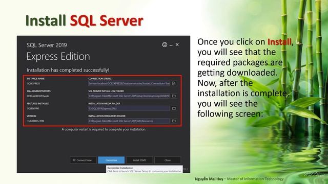Hướng dẫn cài đặt SQL Server смотреть онлайн