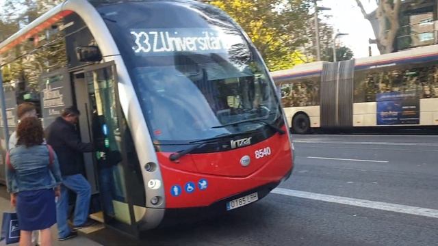 Новый космический автобус в Барселоне #испания #каталония #барселона #автобус #барселонскийавтобус смотреть онлайн