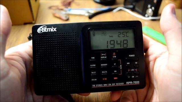 Радиоприемник для походов (Ritmix RPR-7020) смотреть онлайн