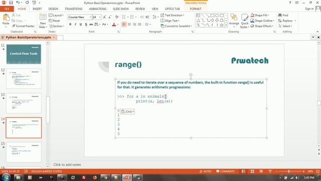 Control Flow in Python | Learn Python control flow | Python Online Tutorial | Prwatech смотреть онлайн