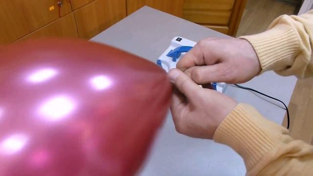 Завязывание воздушного шара на палочку смотреть онлайн