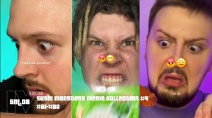 Sushi Monsters Meme Collection #4 #61-#80