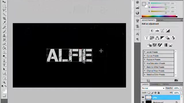 How To Make a 3D Text in Adobe Photoshop Cs4/Cs3 смотреть онлайн