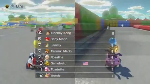 GamingNetworkJ vs B&D's Playtime Mario Kart 8 Deluxe Funny Moments 2 I'm sorry edition смотреть онлайн