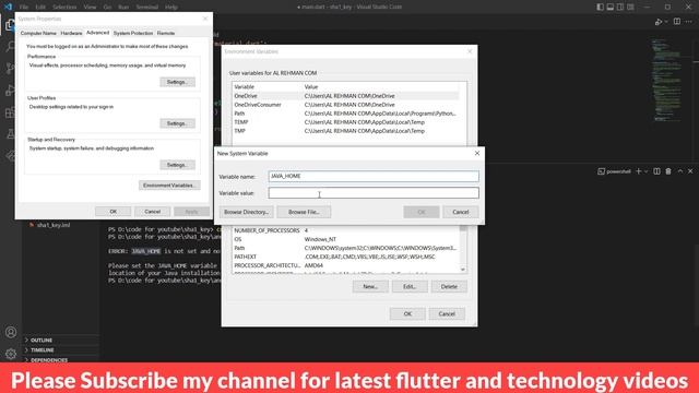 Error: How to Fix Java Home is Not Set and Java Command is Not Found смотреть онлайн