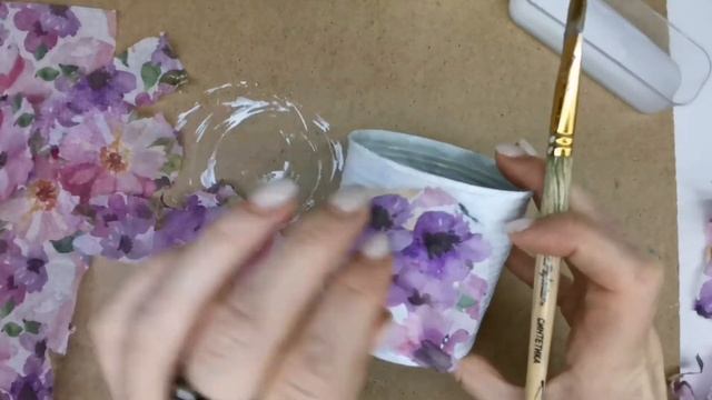 Поделка "Органайзер" в технике декупаж смотреть онлайн