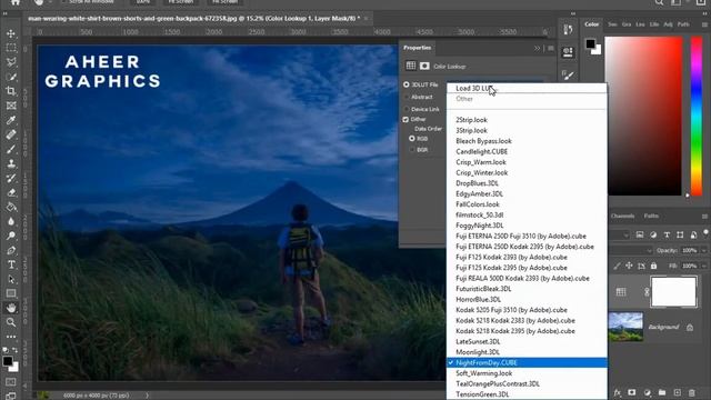 Turn DAY to NIGHT in 30 Second in photoshop смотреть онлайн