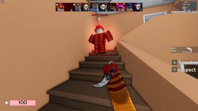 Roblox Роблокс Arsenal Арсенал обзор на нож керамбит смотреть онлайн