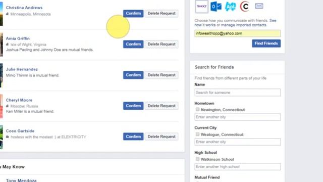 How to Auto Accept Facebook ⓕ Friend Requests at Once - NON SCAM смотреть онлайн