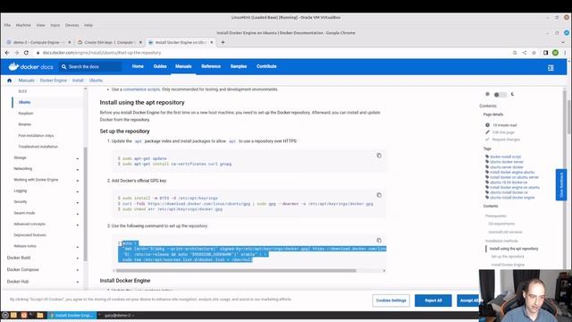 Installing Docker and Docker Compose on a GCP VM смотреть онлайн