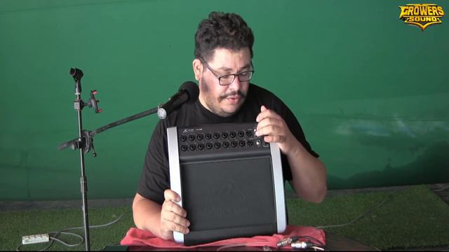 UNBOXING consola digital behringer x air x18 - GROWERSOUND смотреть онлайн