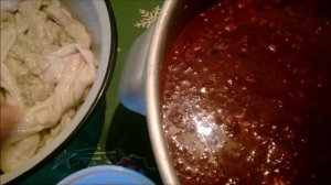 Кров'янка . Кровяна ковбаса рецепт . Кишка ( з молоком )Домашняя кровяная колбаса .