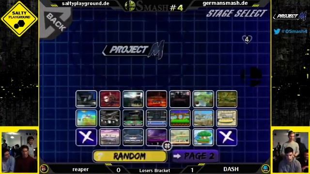 OSmash#4 - reaper (Falco) vs DASH (Squirtle) - P:M Singles Bracket смотреть онлайн