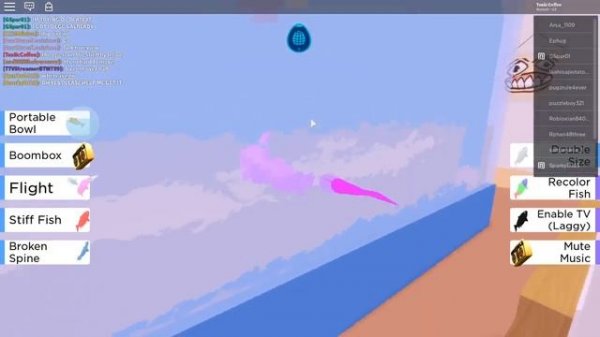 Roblox Flop: FLOPPY FISH ON TV!