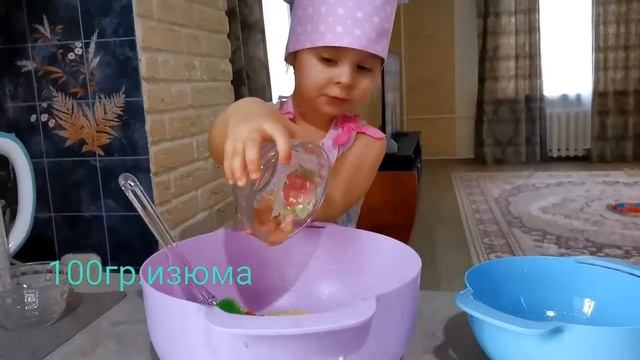 Кексы или мафыины с изюмом. ? смотреть онлайн