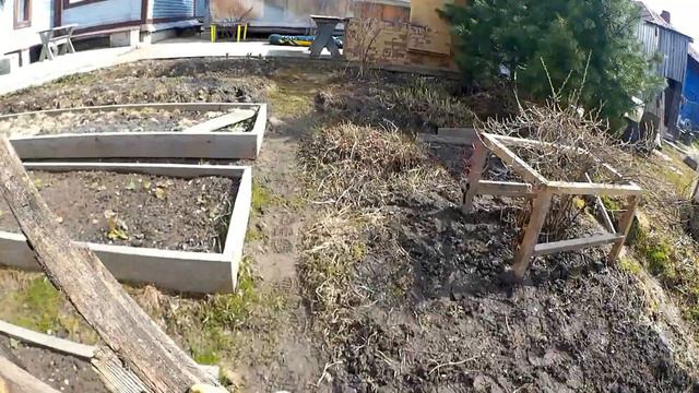 Привожу в порядок огород. смотреть онлайн
