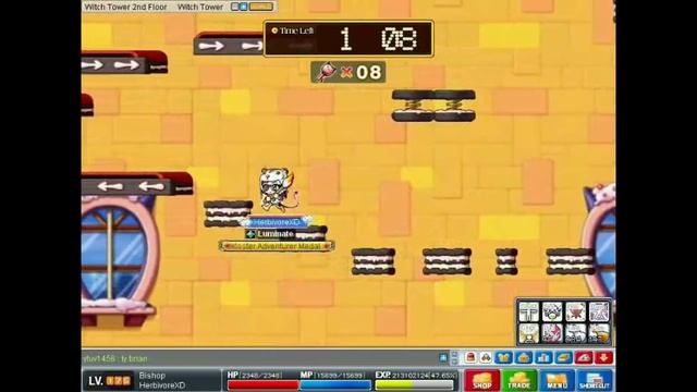 MapleStory Pink Bean Jump Quest! [GMS] смотреть онлайн