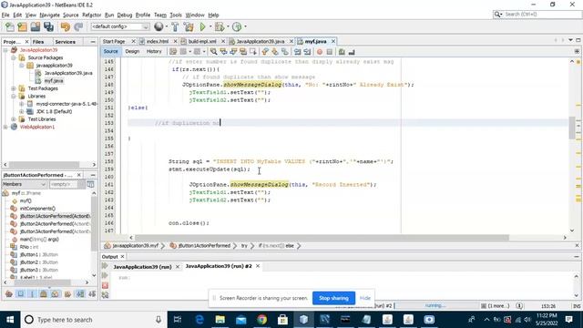 How to Prevent Duplicate Entries in Database using JAVA смотреть онлайн