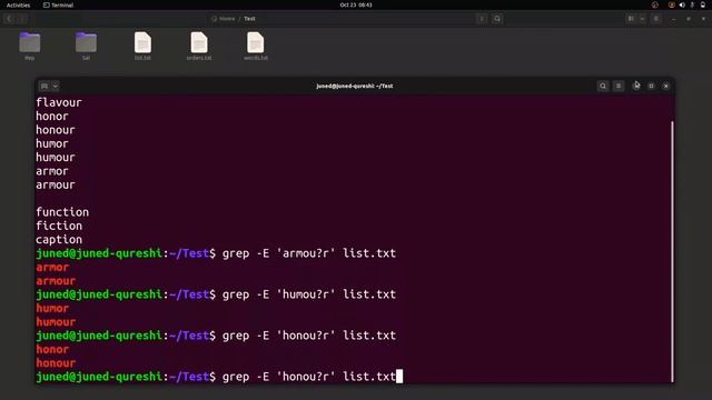 Pattern Search using grep ERE and ‘ ? ‘ Question Mark Quantifier in Linux | grep Command | ERE смотреть онлайн