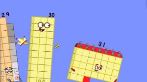 Numberblocks Elevated Floor is Lava