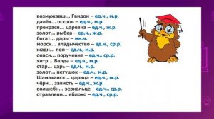 Русский язык. 3 класс. Связь имени прилагательного с именем существительным