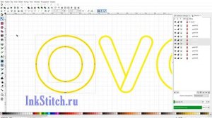 Ink/Stitch уроки на русском Практический дизайн логотипа