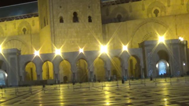 Marocco . Casablanca . Главная мечеть . смотреть онлайн