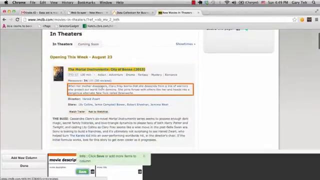 Krake.IO : Screen scraping with a chrome browser extension смотреть онлайн