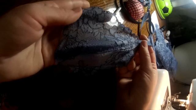 Кружевное белье своими руками. Делаем кружевное бра. смотреть онлайн