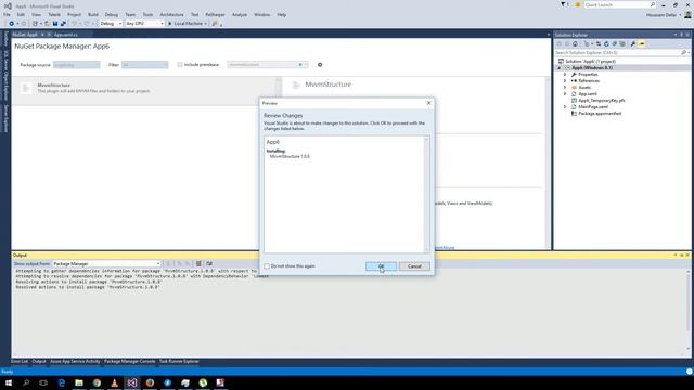 Mvvm Structure Nuget Package смотреть онлайн