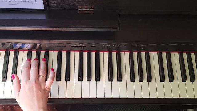 Written On The Sky - Max Richter / как играть правой рукой / медленный темп