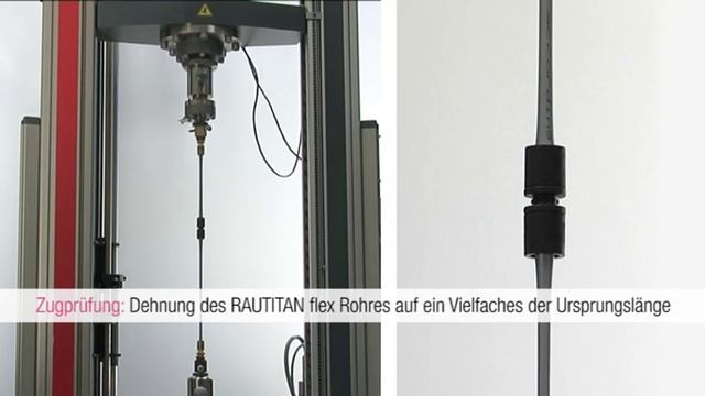 Испытание трубы Rehau Rautitan Flex на превышение давления смотреть онлайн