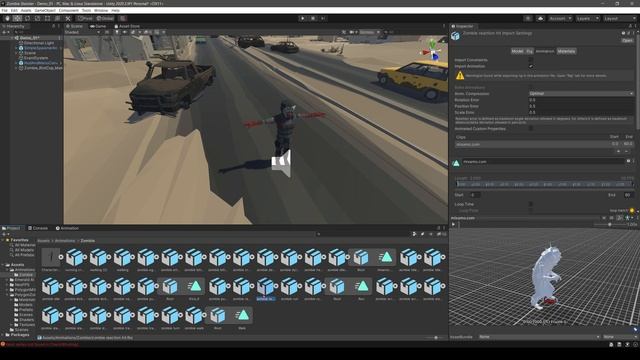 Создаем зомби-шутер без кода! Игра на Unity без программирования. Как создать игру без кода? #Unity смотреть онлайн