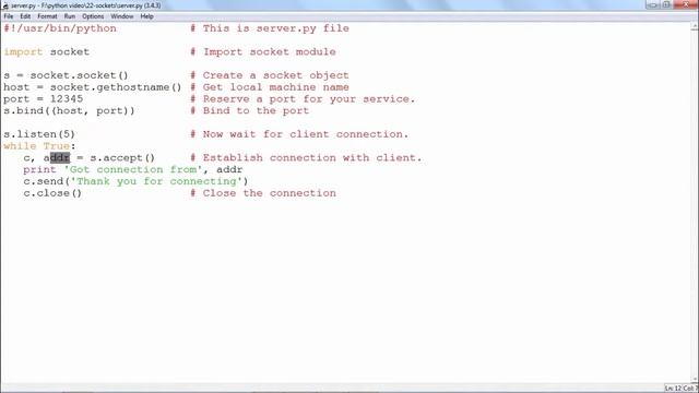 Python - Simple Client смотреть онлайн